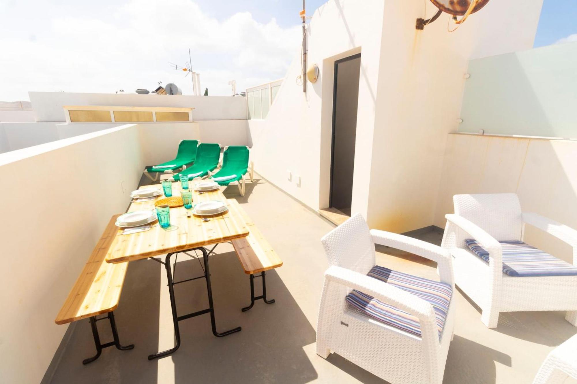 Casa Bianca Caleta De Famara Villa Eksteriør billede